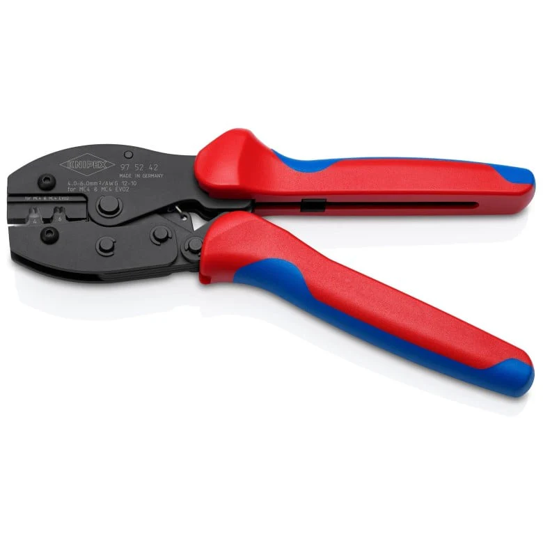 KNIPEX 97 52 42 8 1/2" KNIPEX PreciForce® Crimping Pliers For MC4/MC4 EVO 2 - Image 4