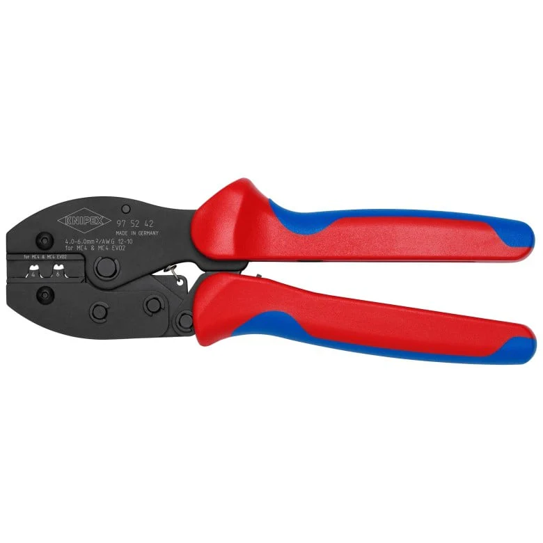 KNIPEX 97 52 42 8 1/2" KNIPEX PreciForce® Crimping Pliers For MC4/MC4 EVO 2 - Image 6