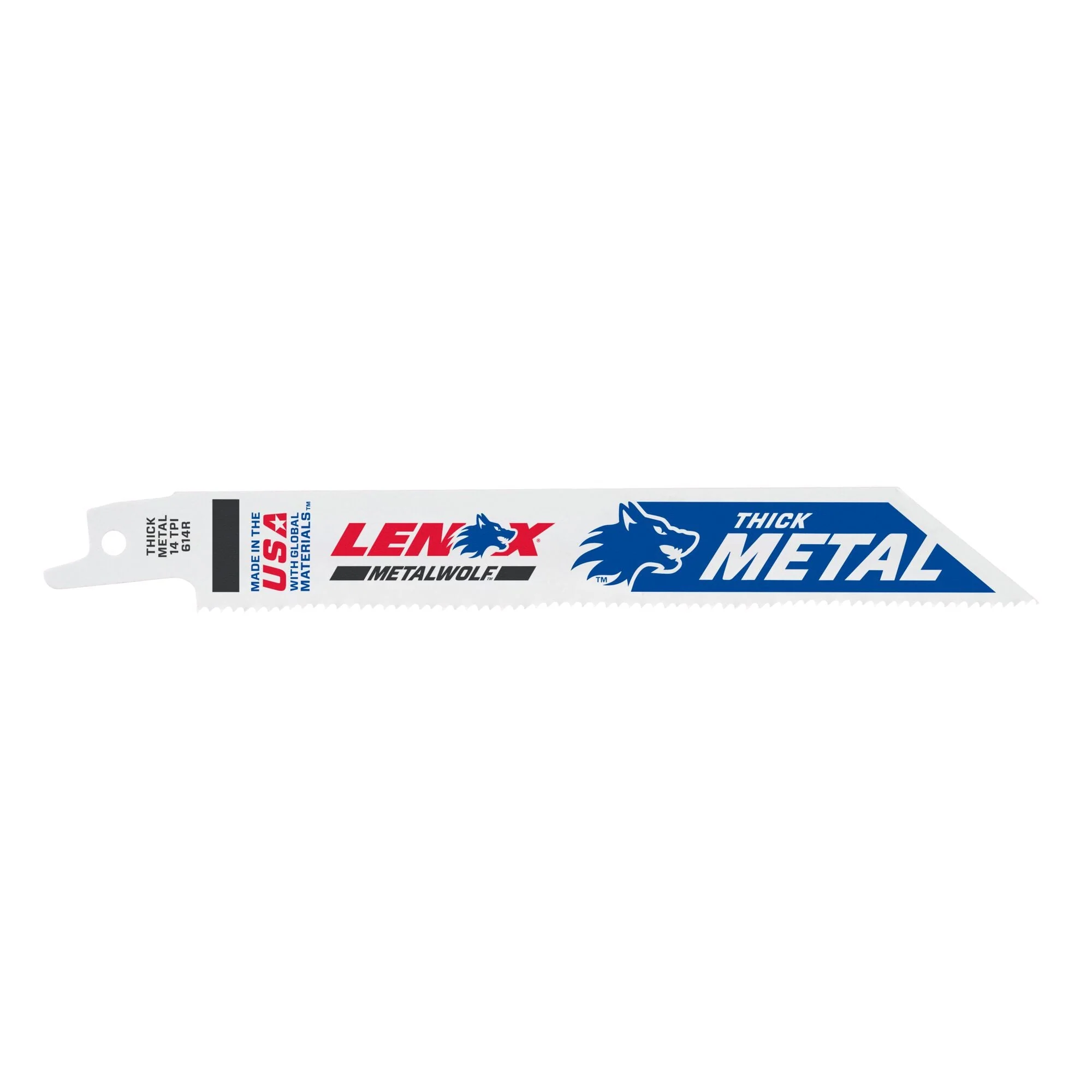 LENOX 20564614R METALWOLF™ WAVE EDGE™ 6" Reciprocating Saw Blades 14 TPI - 5/PK - Image 2