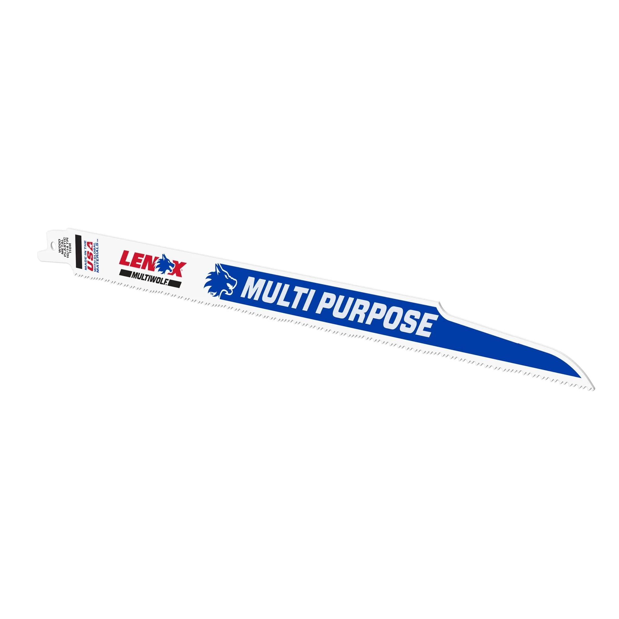 LENOX 20583110R MULTIWOLF™ WAVE EDGE™ 12" Reciprocating Saw Blades 10/14 TPI - 5/PK - Image 2