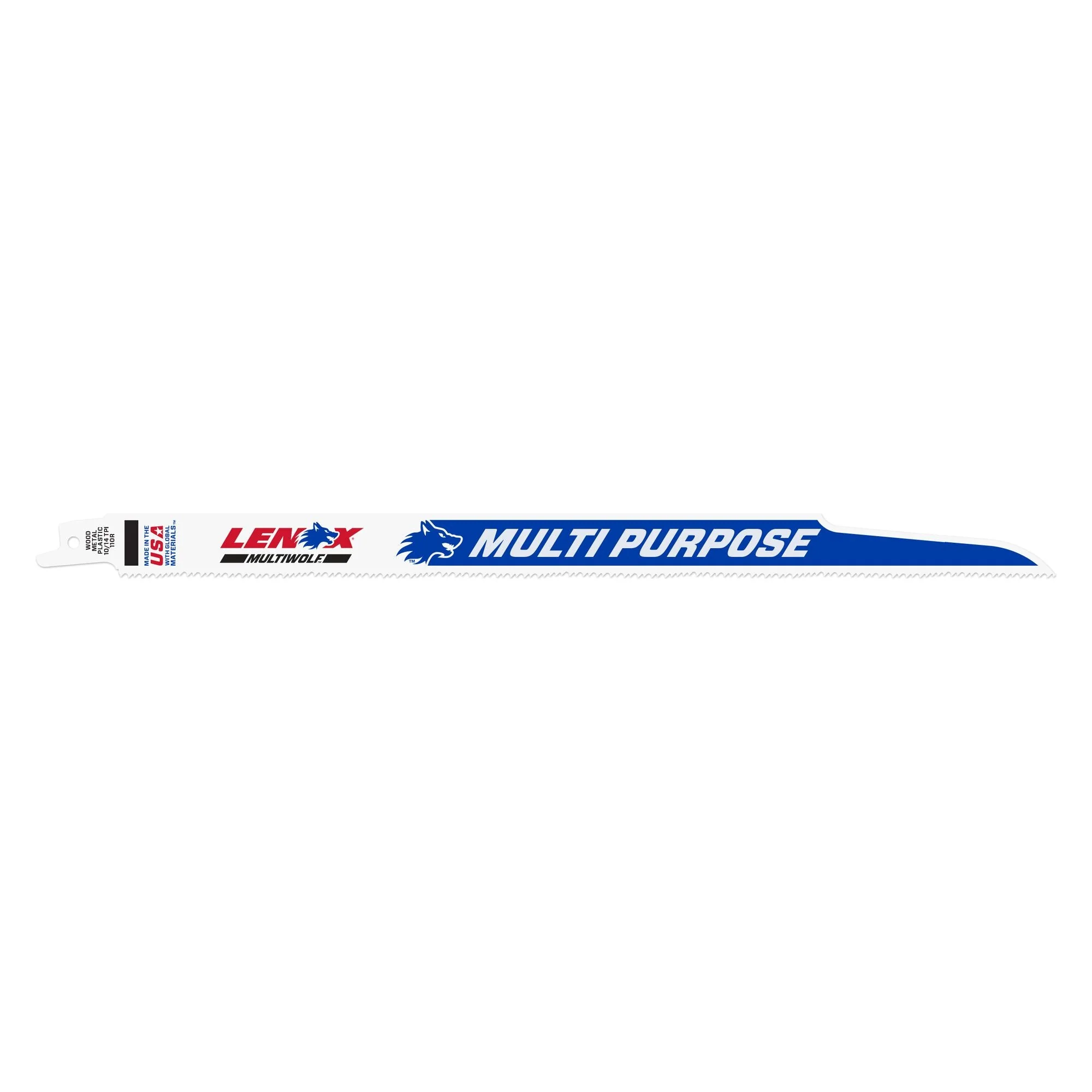 LENOX 20583110R MULTIWOLF™ WAVE EDGE™ 12" Reciprocating Saw Blades 10/14 TPI - 5/PK - Image 5
