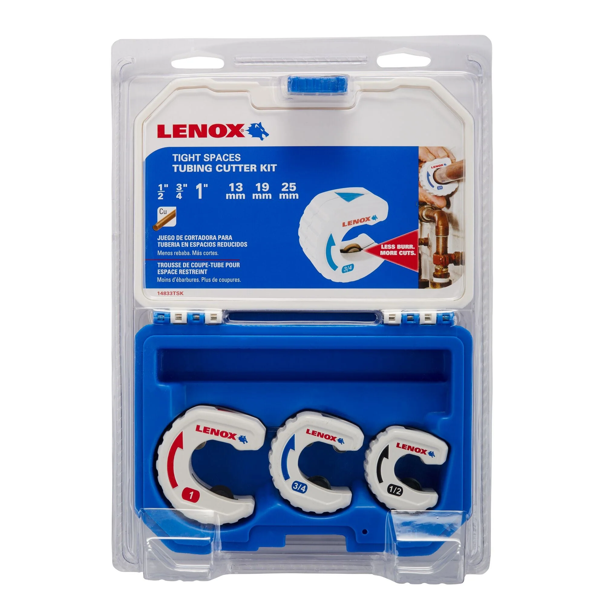 LENOX 3 pc Tight Space Tubing Cutters Kit - Image 4