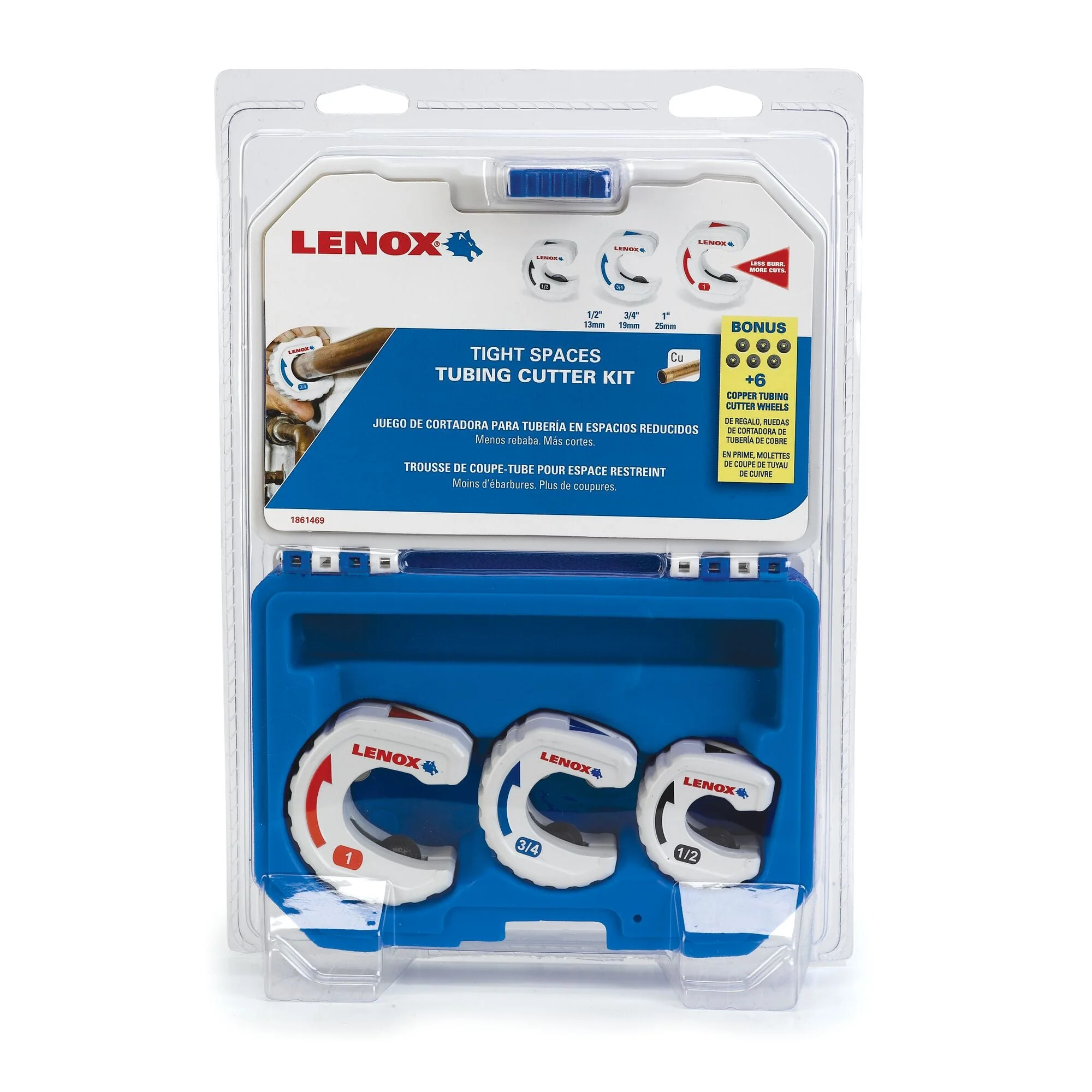 LENOX 3 pc Tight Space Tubing Cutters Kit - Image 5