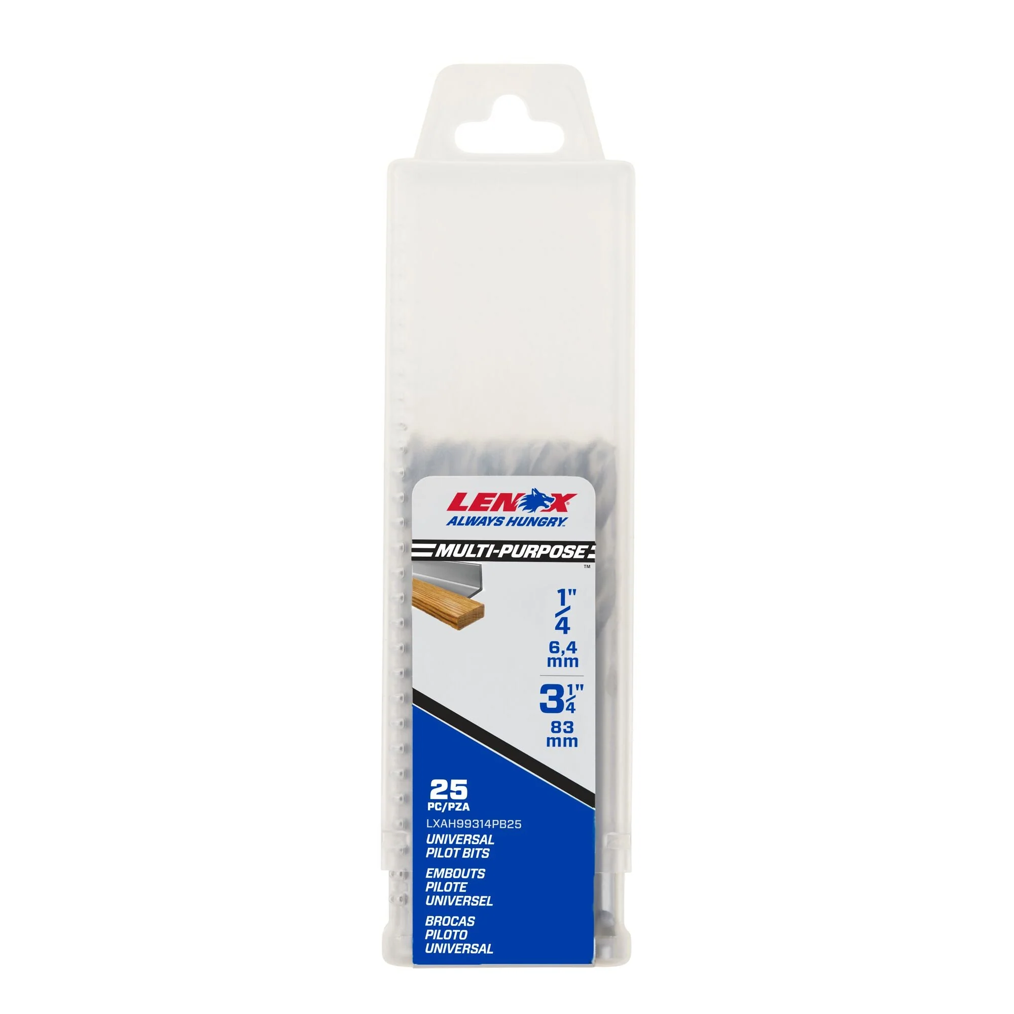LENOX LXAH99314PB 1/4" Pilot Drill Bits - Image 2