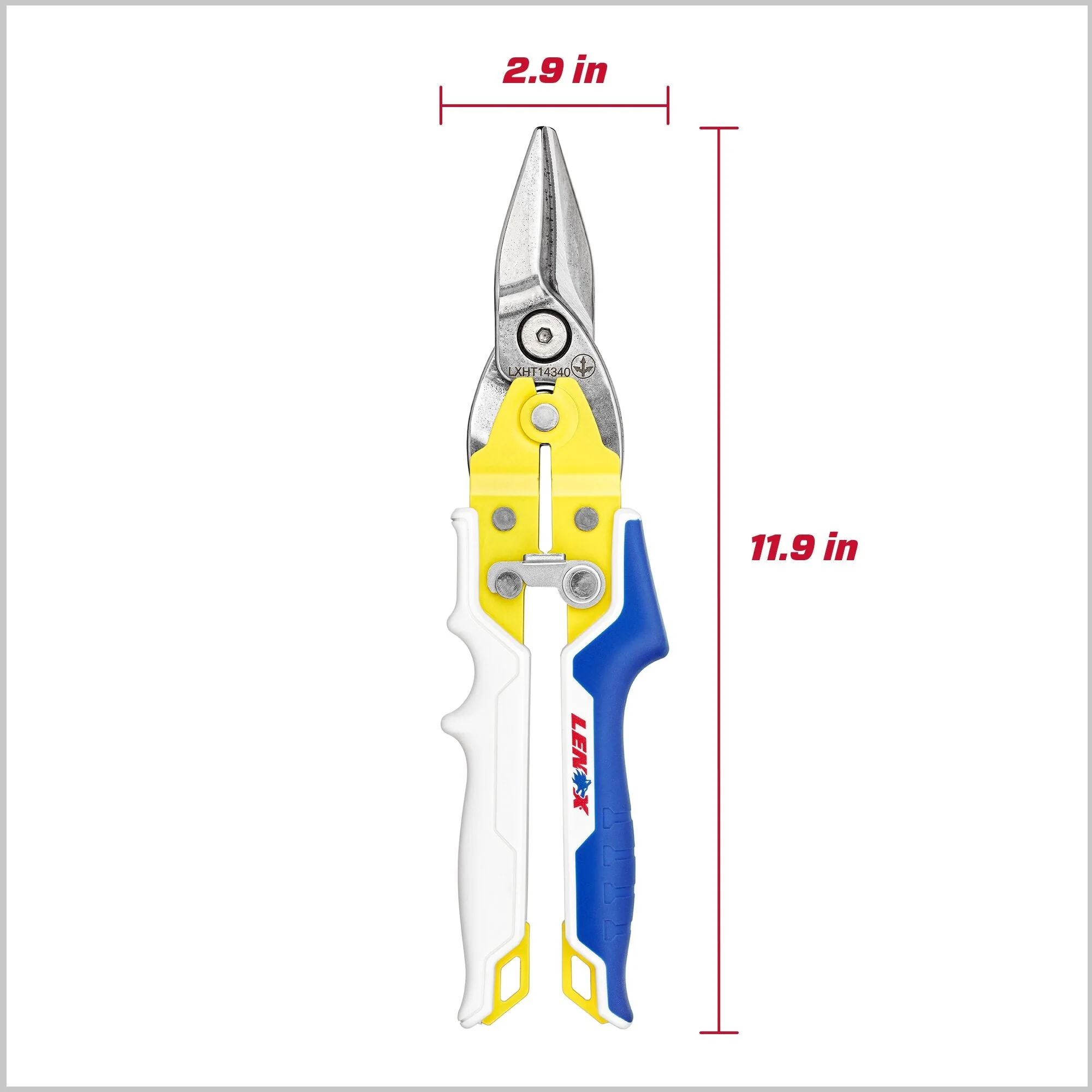 LENOX LXHT14340 Straight Aviation Snips - Image 5