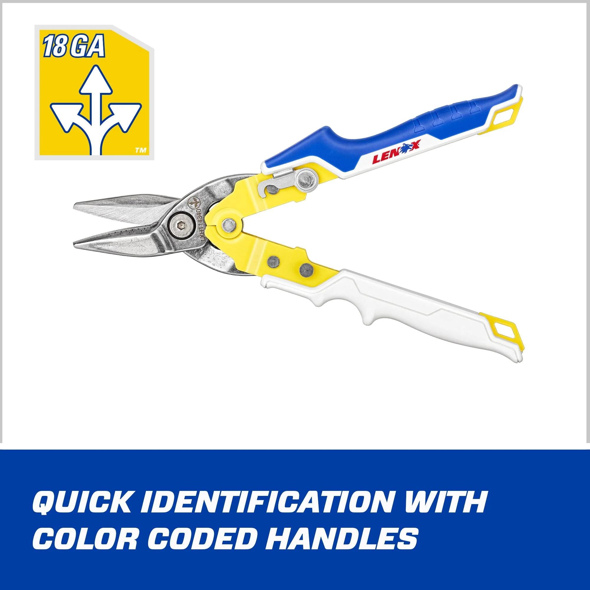LENOX LXHT14340 Straight Aviation Snips - Image 8