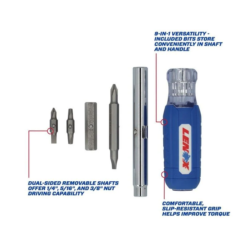 LENOX LXHT68000 9-IN-1 Multi-Bit Screwdriver - Image 7