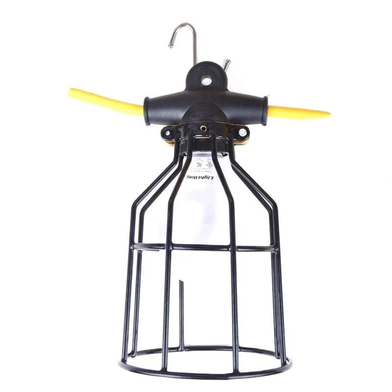 LightWay 100 ft. 10 Bulb Caged LED String Worklight - Image 5