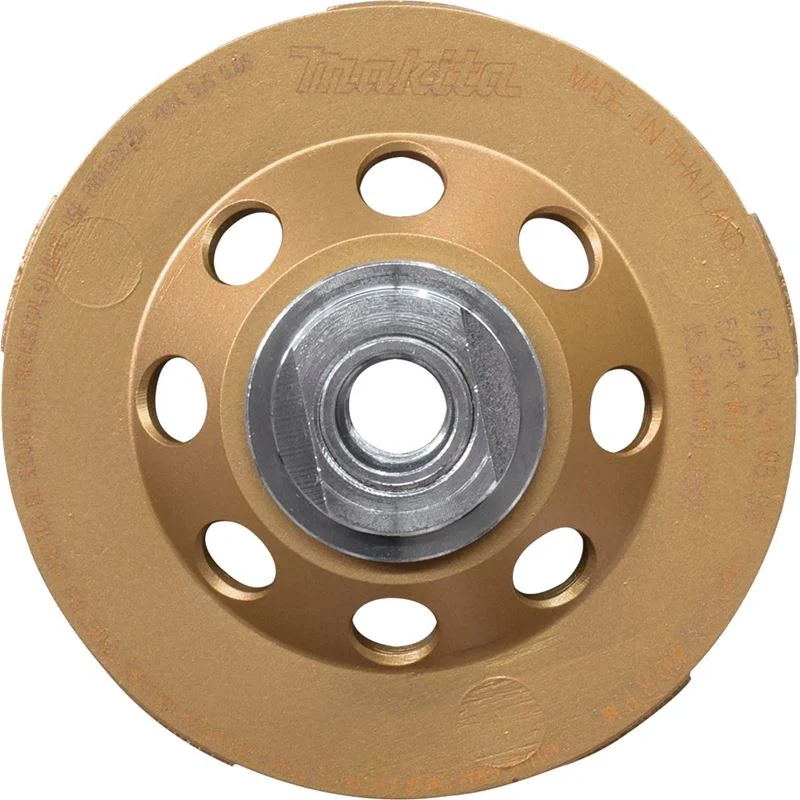 Makita A-96403 4-1/2in Low Vibration Diamond Cup Wheel, 8 Segment Turbo - Image 2