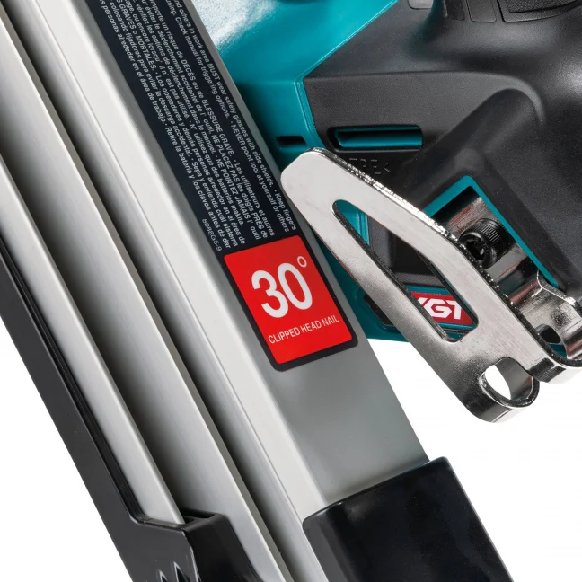 Makita BN001GZ01 40Vmax XGT Brushless 3-1/2" Framing Nailer, 30-34° Clipped Head, Tool Only - Image 3