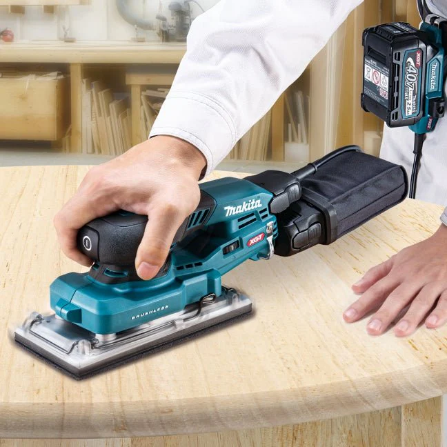 Makita BO007CGZ 40Vmax XGT Brushless 1/3 Sheet Orbital Sander w/AWS - Image 4