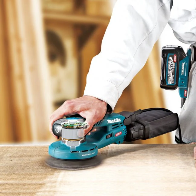 Makita BO007CGZ 40Vmax XGT Brushless 1/3 Sheet Orbital Sander w/AWS - Image 6