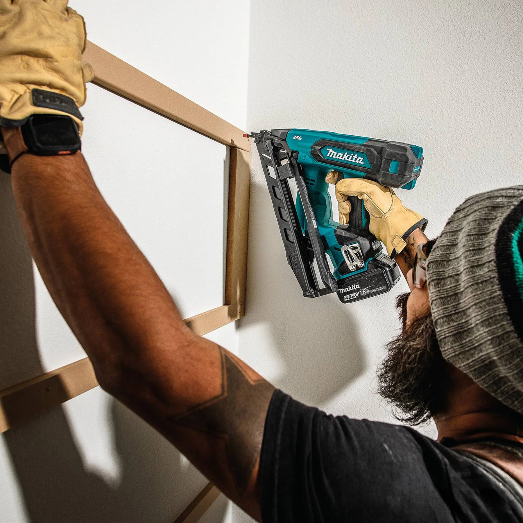 Makita DBN620Z 18V LXT Brushless 2-1/2" 15 ga Finish Nailer, 34°, Tool Only - Image 10