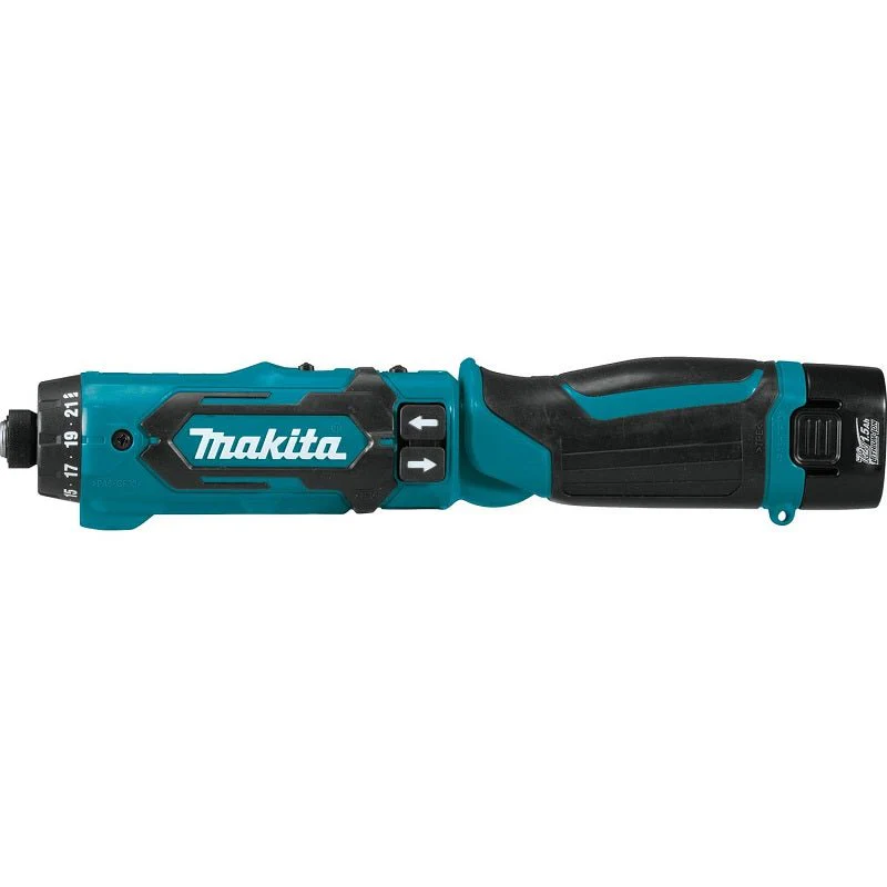 Makita DF012DSE 7.2V Li-Ion 1/4" Hex Drill-Driver - Image 8