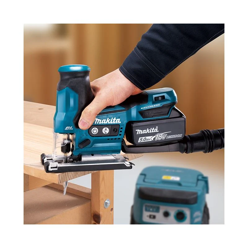 Makita DJV185Z 18V LXT Brushless Cordless Jig Saw w/Barrel Handle and XPT (Tool Only) - Image 2