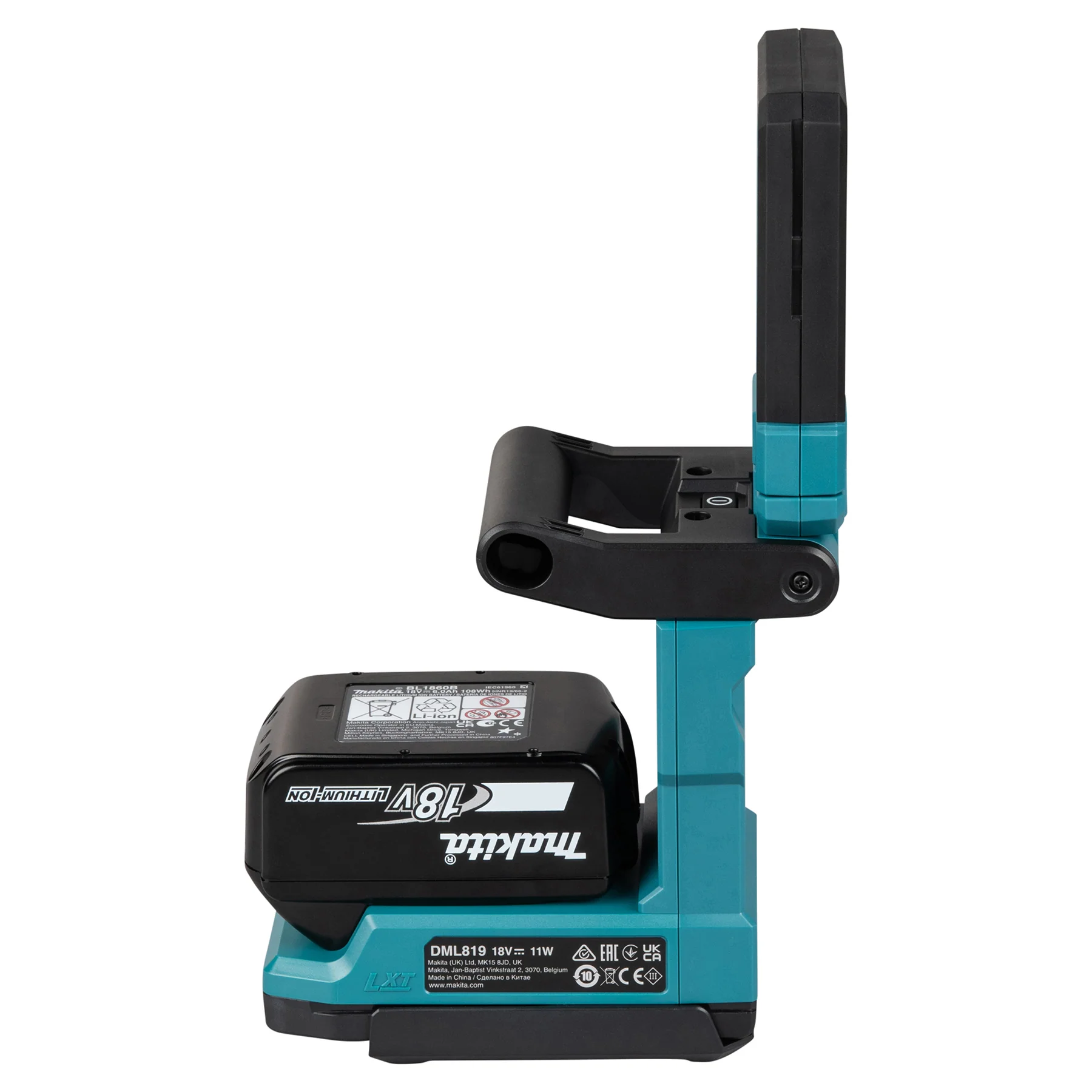 Makita DML819 18V LXT LED Magnetic Light, 1200 Lumens, Tool Only - Image 10