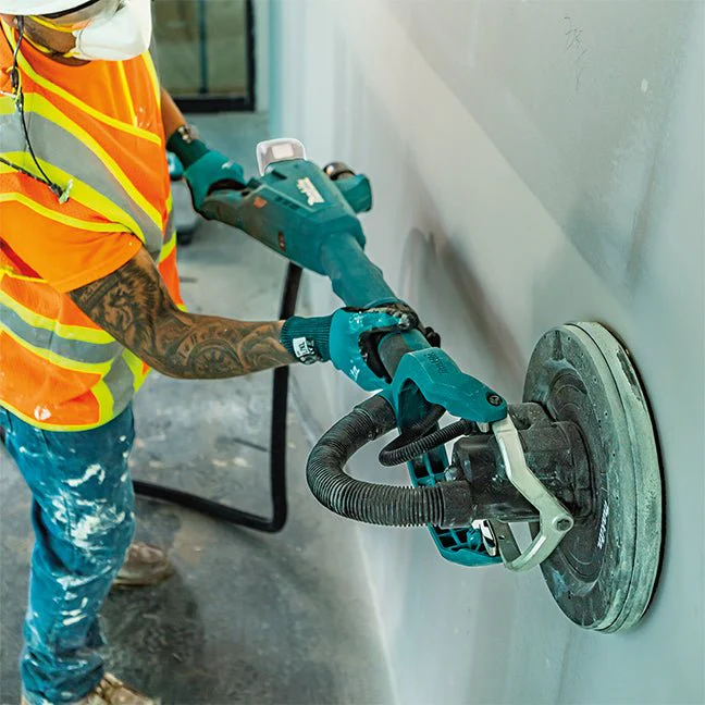 Makita DSL801ZX1 18V LXT Brushless 8-7/8" Drywall Sander w/AWS - Tool Only - Image 3