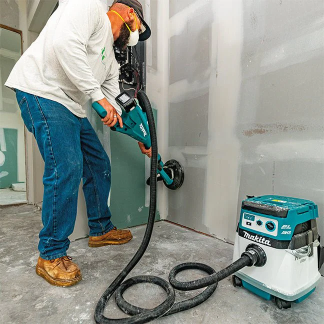 Makita DSL801ZX1 18V LXT Brushless 8-7/8" Drywall Sander w/AWS - Tool Only - Image 4