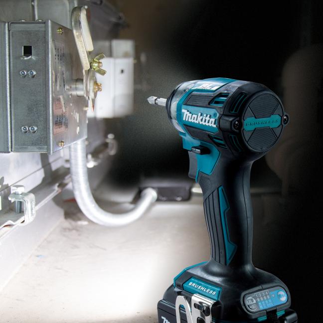 Makita DTD173Z 18V LXT Brushless 1/4" Impact Driver - Tool Only - Image 13