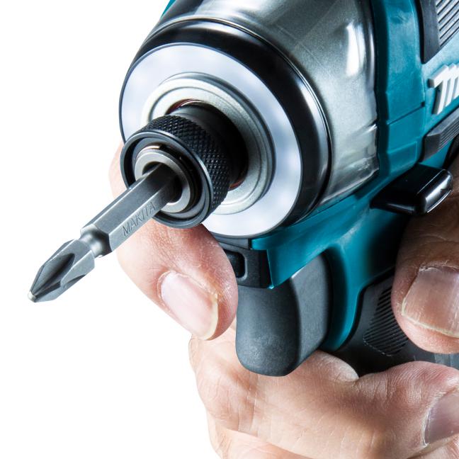 Makita DTD173Z 18V LXT Brushless 1/4" Impact Driver - Tool Only - Image 4