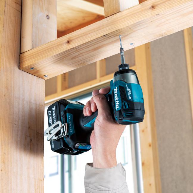 Makita DTD173Z 18V LXT Brushless 1/4" Impact Driver - Tool Only - Image 9