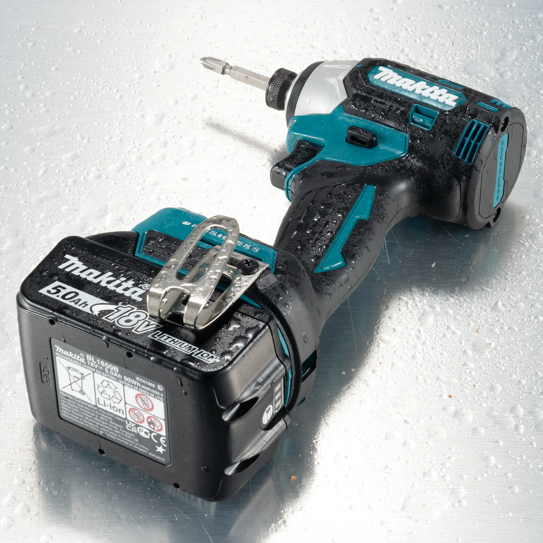 Makita DTD201Z 18V LXT Brushless 1/4" Impact Driver, Tool Only - Image 6