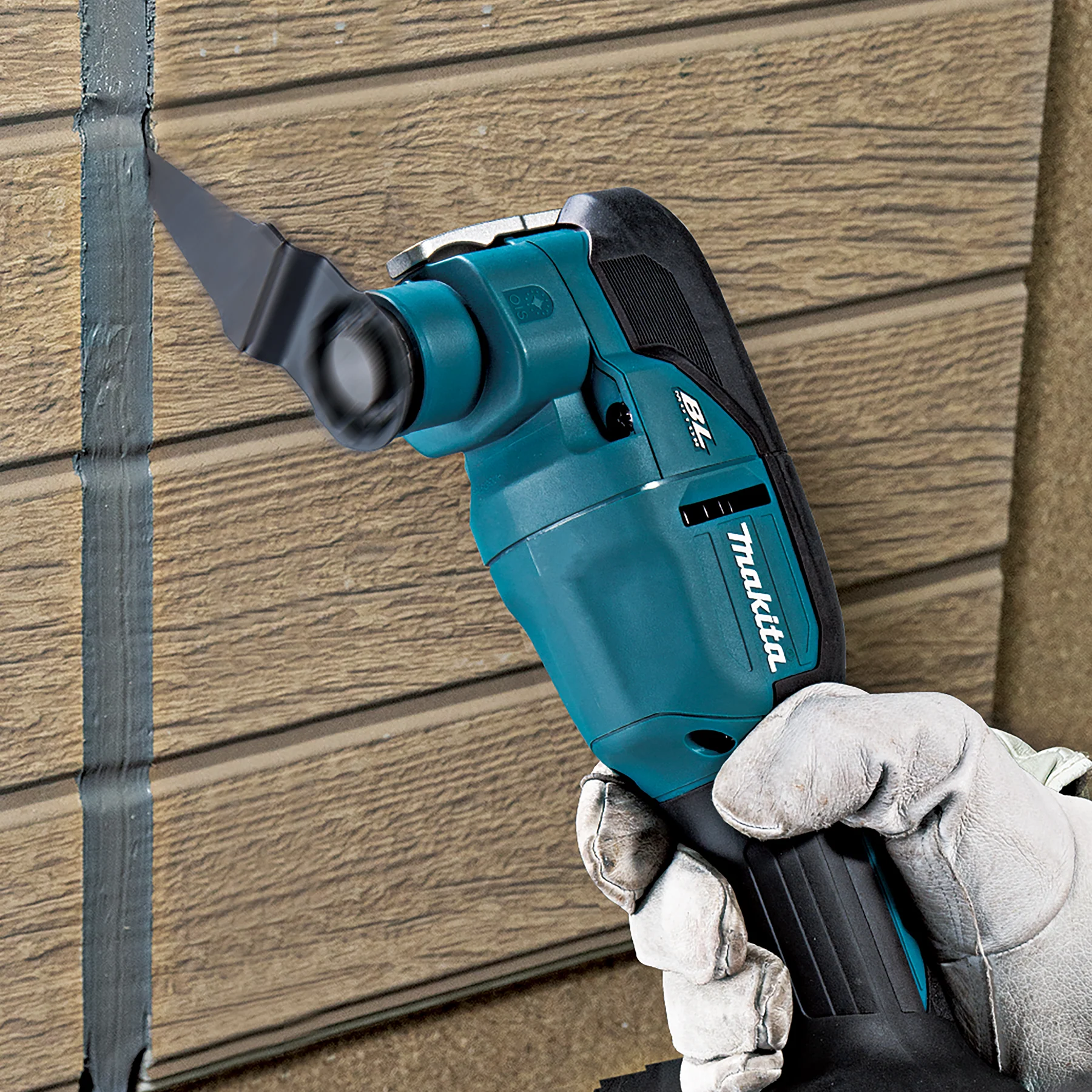 Makita DTM53ZX1 18V LXT Brushless Tool-less Multi Tool w/Accessory Kit, Tool Only - Image 13