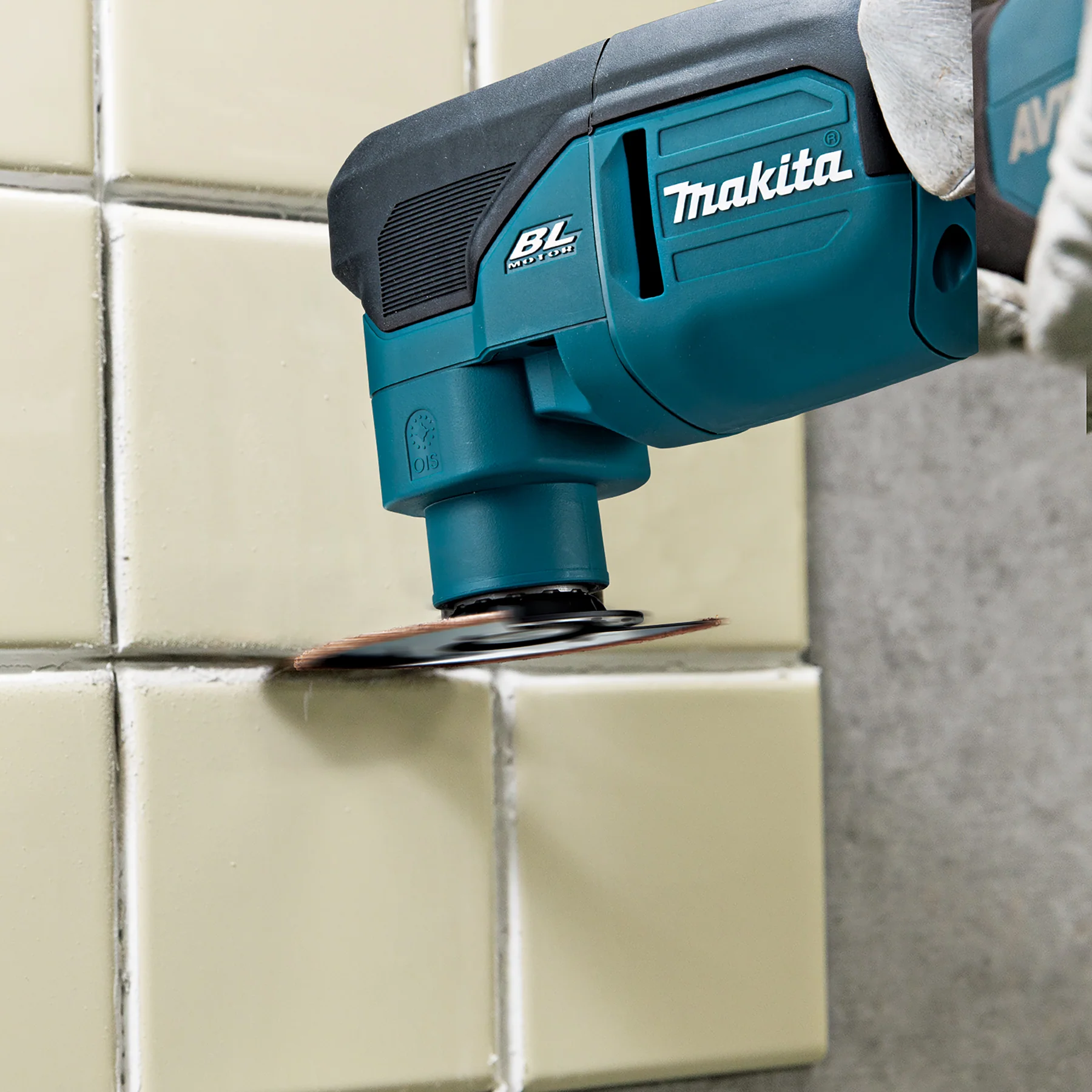 Makita DTM53ZX1 18V LXT Brushless Tool-less Multi Tool w/Accessory Kit, Tool Only - Image 5