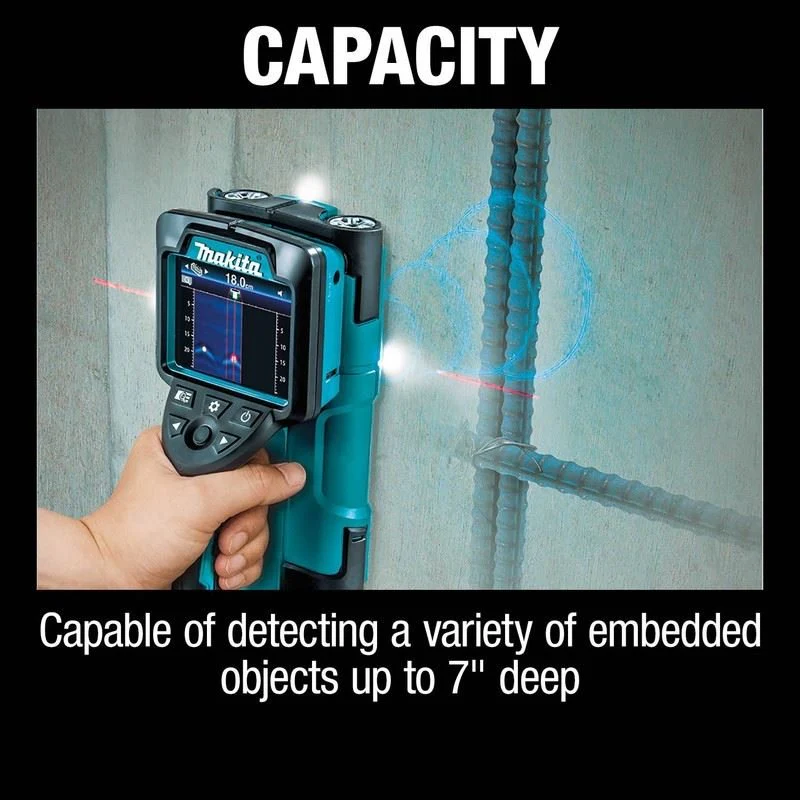 Makita DWD181ZJ 18V LXT Cordless Wall Scanner (Tool Only) - Image 9