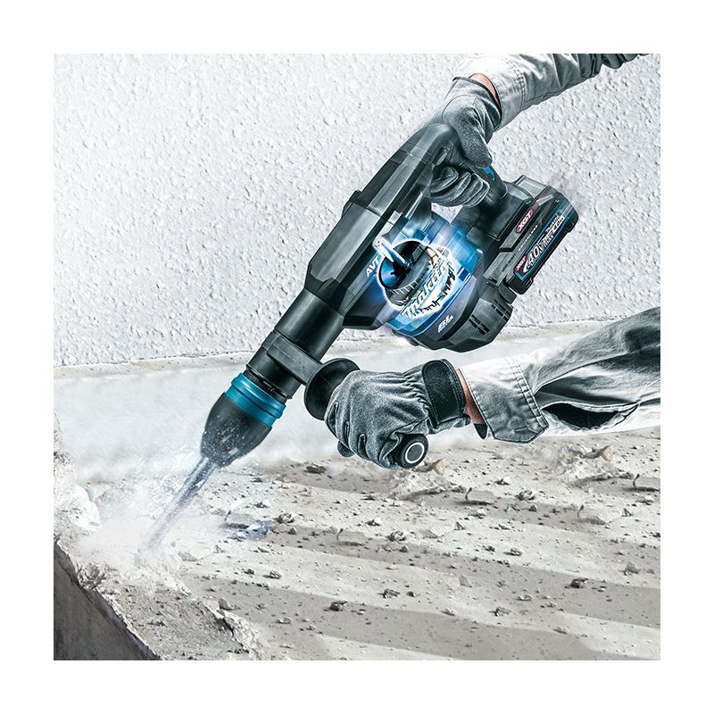 MAKITA HM001GM202 40V Max XGT 13 Lbs. Demolition Hammer SDS MAX 4.0Ahx2 Kit - Image 4