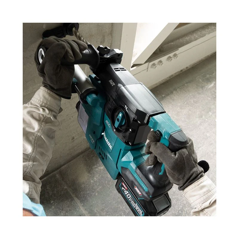 Makita HR008GZ05 40V max XGT Brushless Cordless 1-3/16in SDS-PLUS Rotary Hamer w/ DX10 Dust Extraction Attachment, AVT, AFT, AWS and XPT (Tool Only) - Image 3