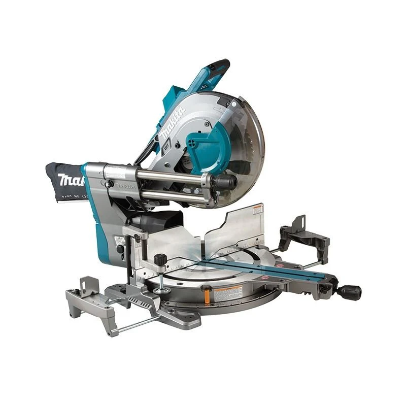 Makita LS003GM102 40V max XGT Brushless Cordless 12in Dual Compound Sliding Mitre Saw w/ AWS (4.0Ah Kit) - Image 2