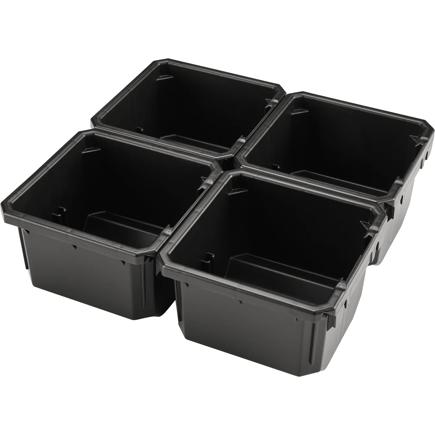 Makita MAKTRAK™ Low‑Profile Standard Organizer Bin Set - 4/Pk