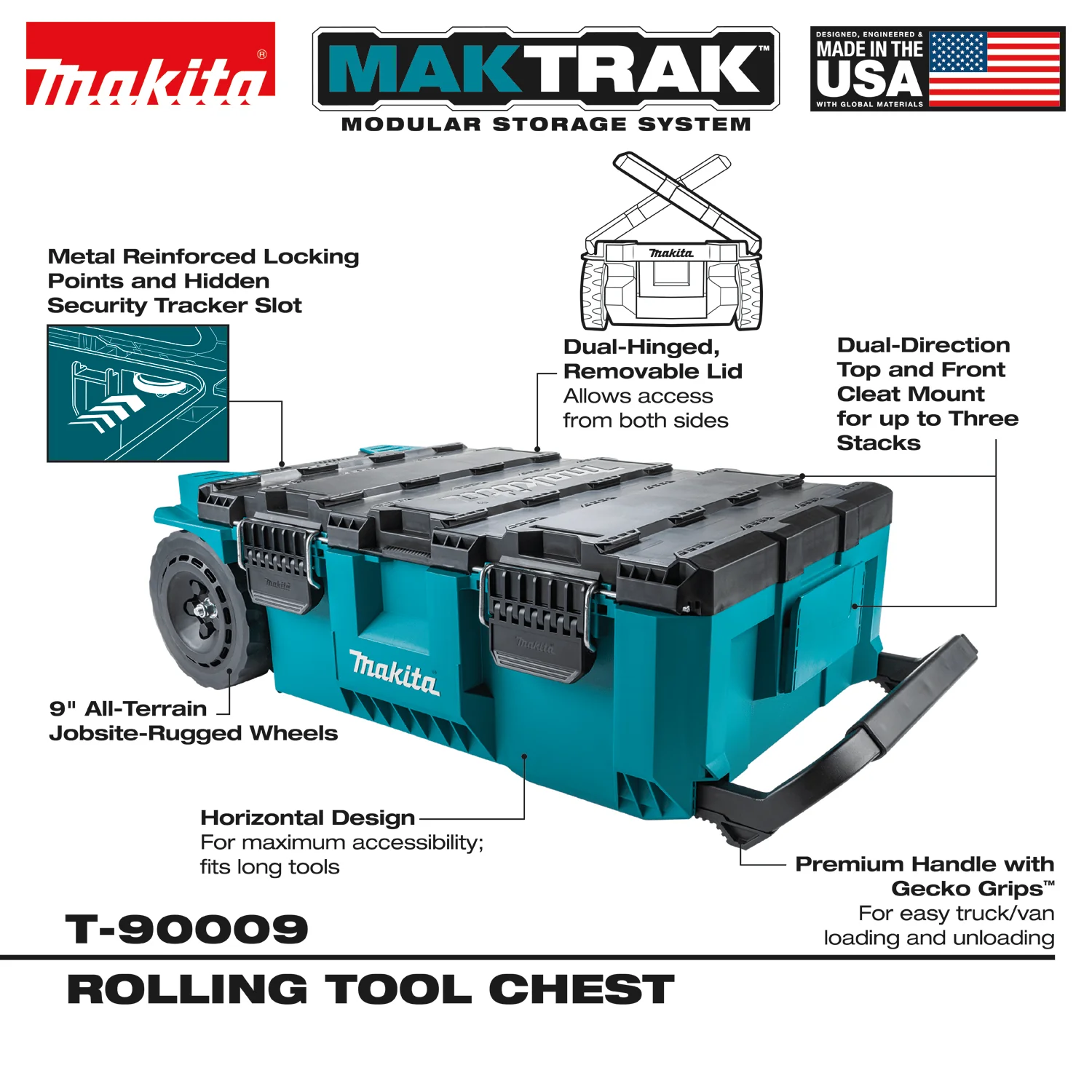 Makita MAKTRAK™ Rolling Tool Chest - Image 3