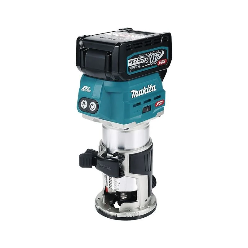 Makita RT001GD101 40V max XGT Brushless Cordless Compact Router w/ AWS XPT (2.5 Ah Kit) - Image 2