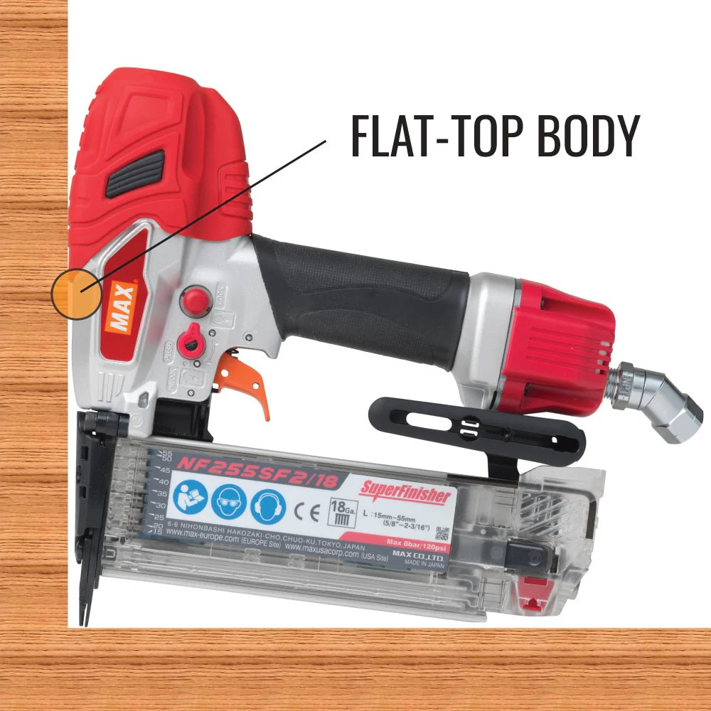 MAX NF255SF2 18ga Brad Nailer to 2-1/8" - Image 4