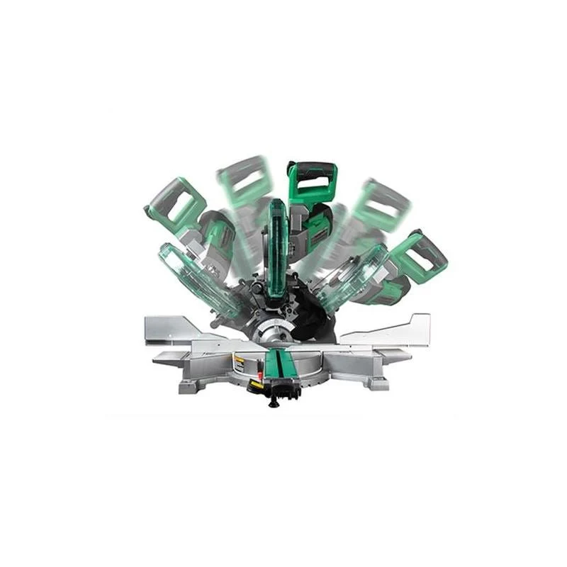 METABO C10FSHCT 10in Sliding Dual Compound Miter Saw with Laser Metabo HPT - Image 3