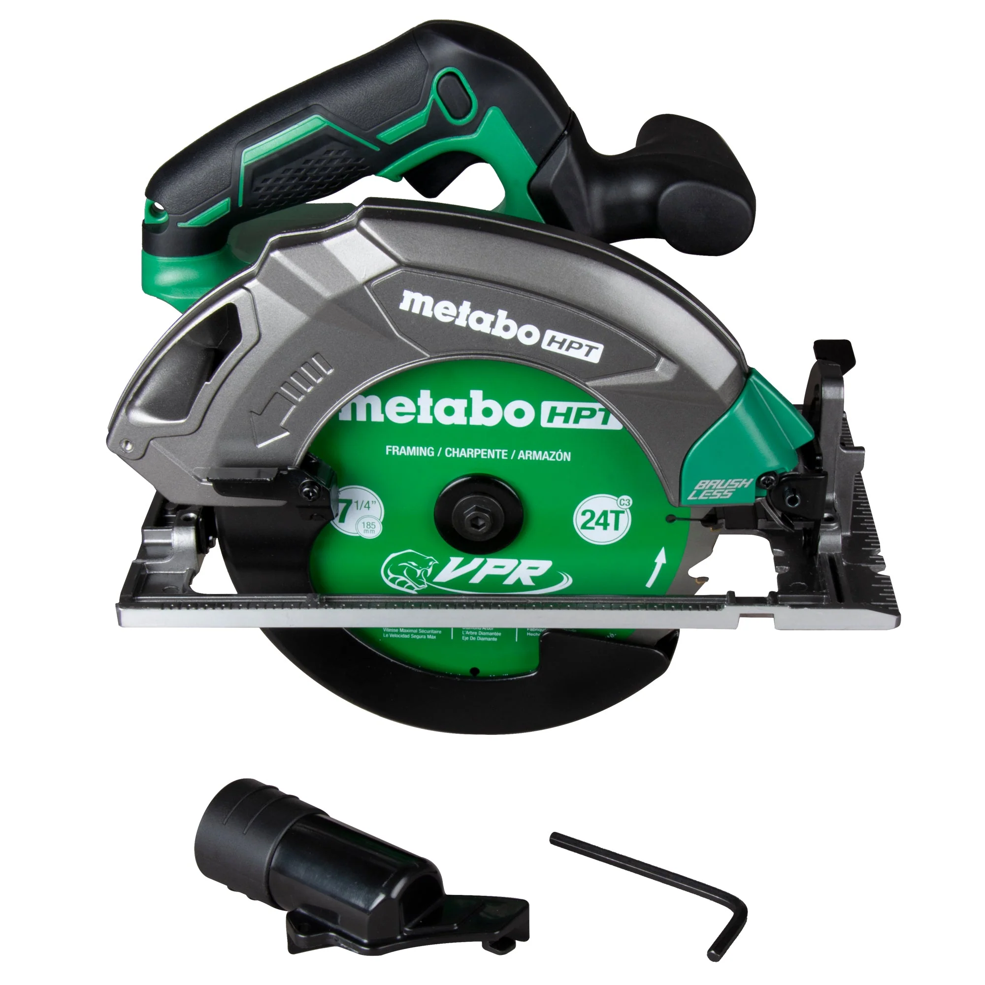 metabo HPT C1807DAQ4M 18V MultiVolt 7-1/4 Inch Cordless Circular Saw (Tool Body Only) - Image 4