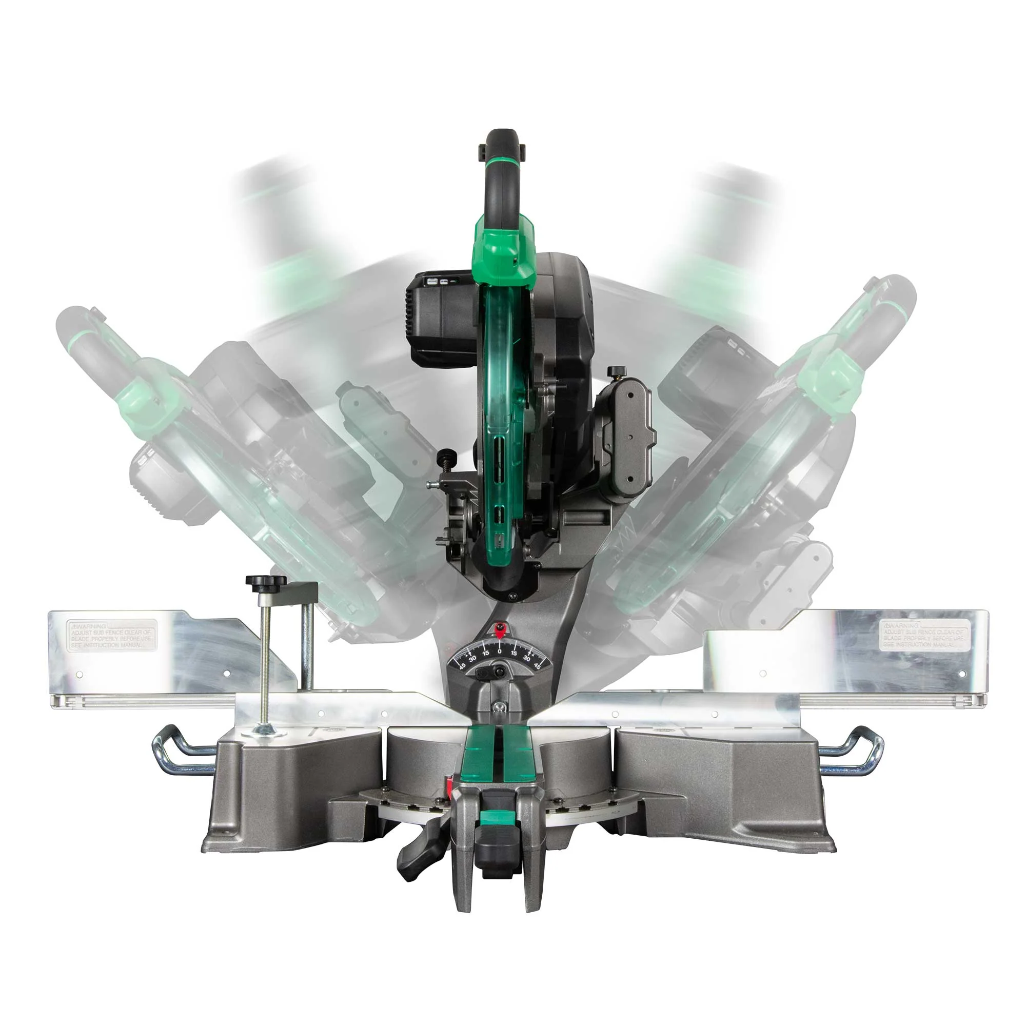 metabo HPT C3612DRAQ4M 36V MultiVolt™ 12" Dual Bevel Sliding Miter Saw w/ Torque Boost Technology (Tool Body Only) - Image 3