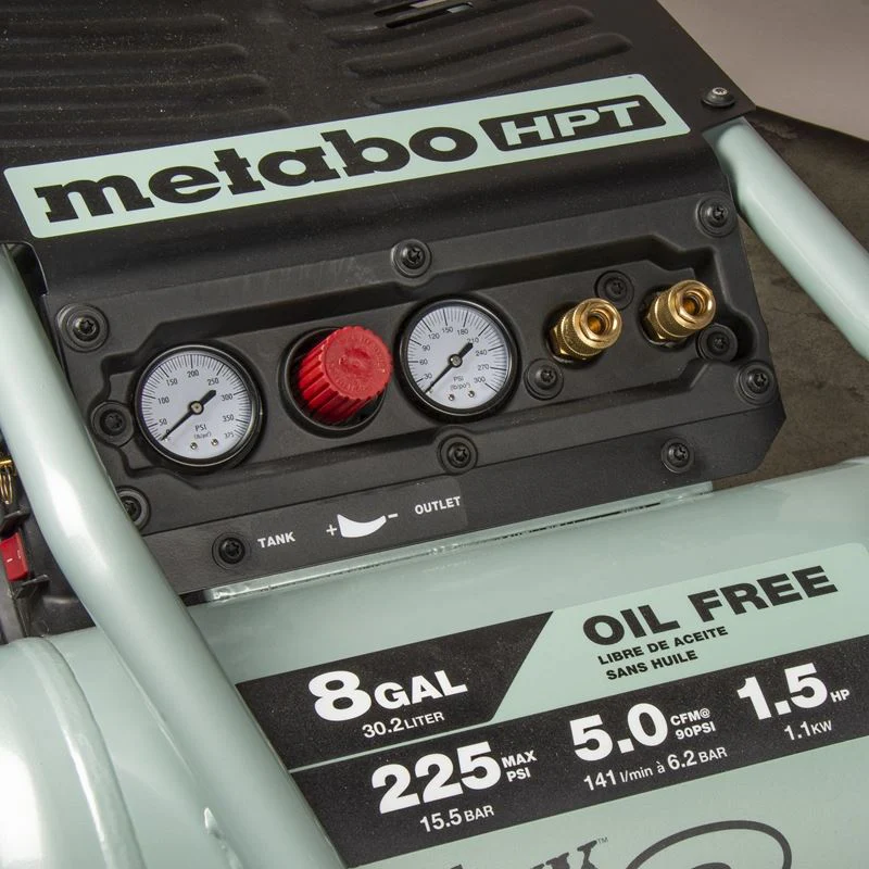 metabo HPT EC1315SM The TANK 8-Gal Trolley Air Compressor - Image 5