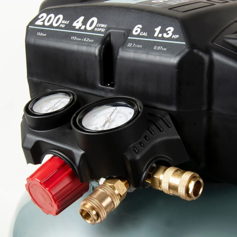 Metabo HPT EC914SM 6-Gallon High Capacity Pancake Air Compressor - Image 5