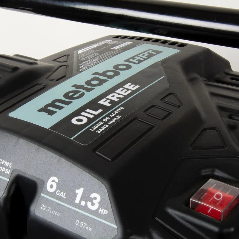 Metabo HPT EC914SM 6-Gallon High Capacity Pancake Air Compressor - Image 8