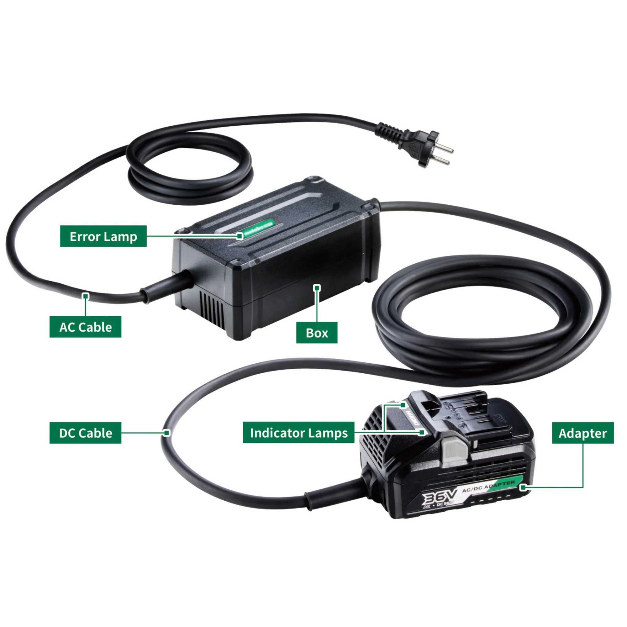 metabo HPT ET36AM 36V MultiVolt AC Adapter - Image 2