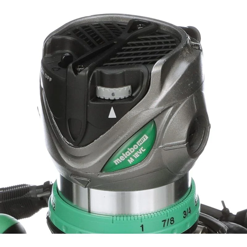 metabo HPT M12VCM 2-1/4 Peak HP Variable Speed Fixed Base Router - Image 3