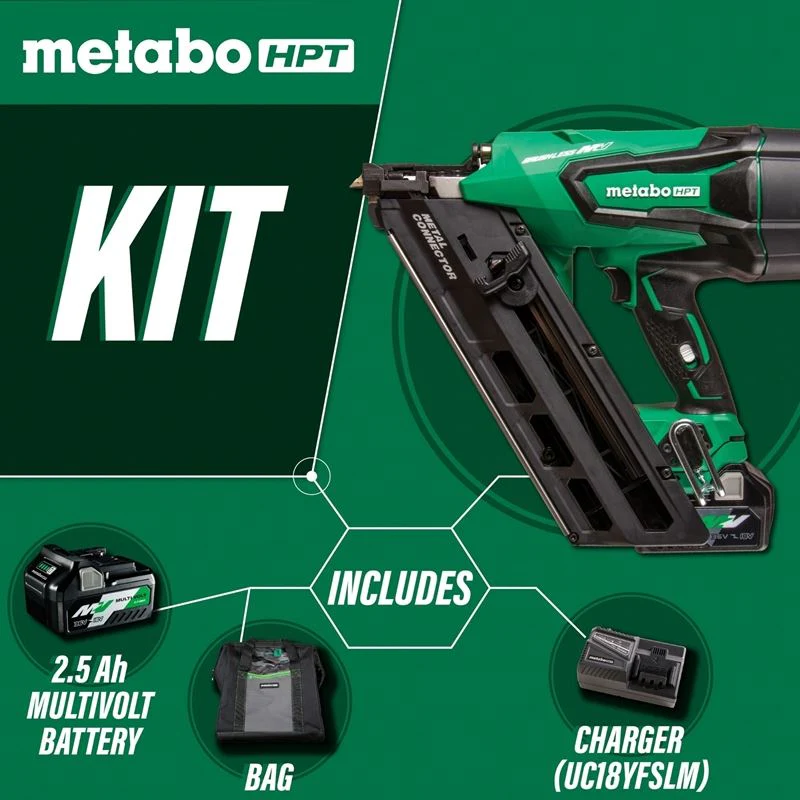 metabo HPT NR3665DA 36V Cordless Metal Connector Nailer - Image 4