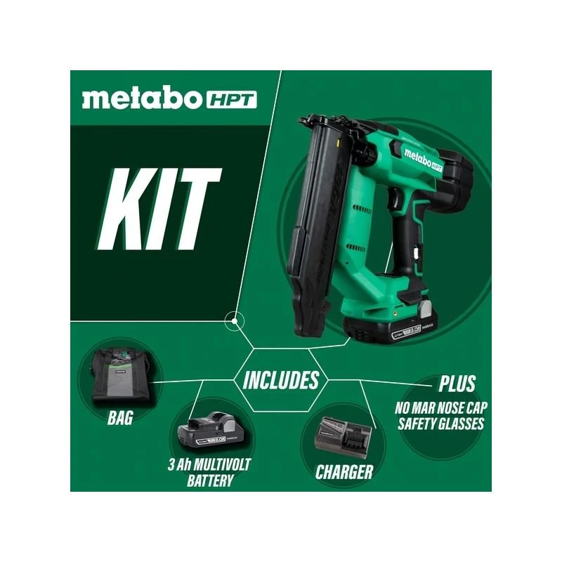 metabo HPT NT1850DFM 18V Compact Cordless 18 Gauge Brad Nailer - Image 4