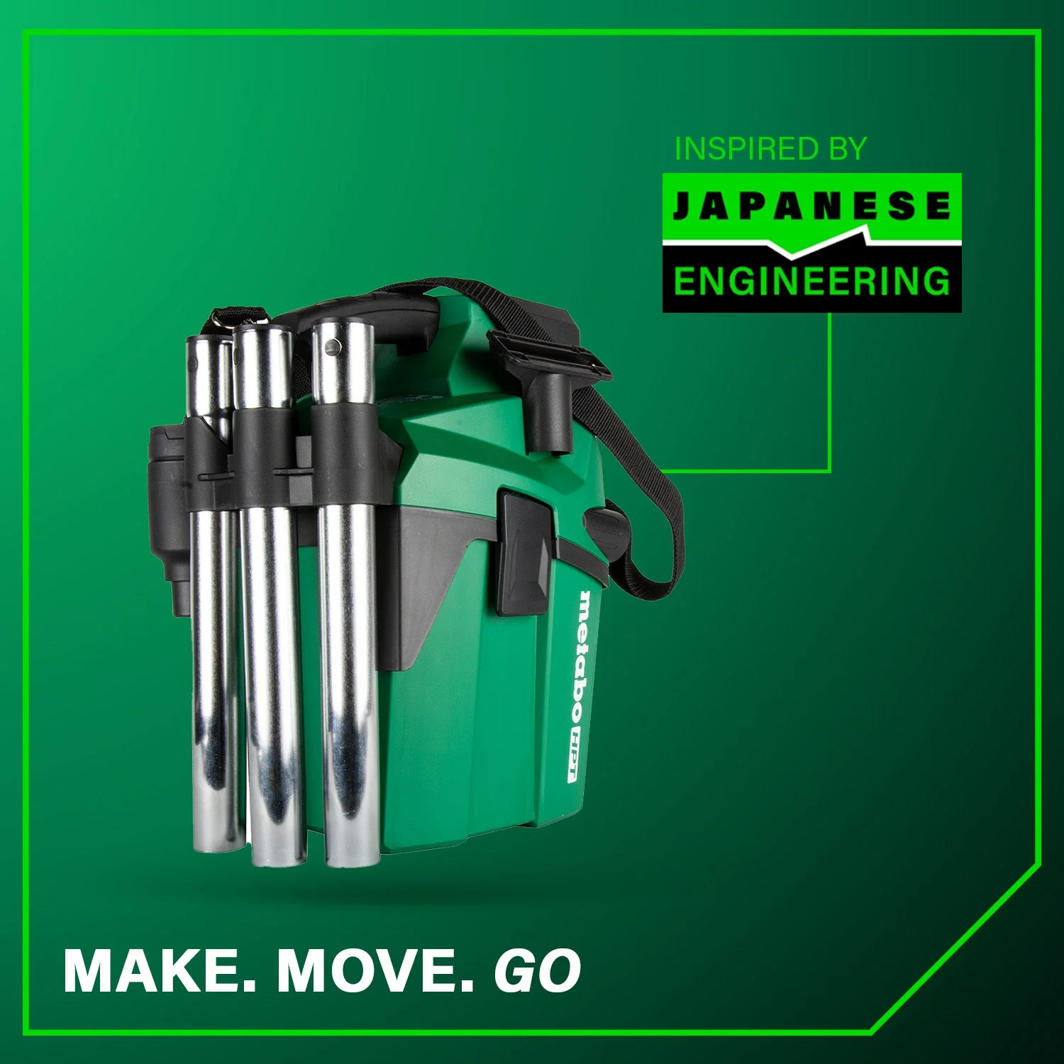 metabo HPT RP18DAQ4M 18V MultiVolt™ Cordless 1.6 Gallon Wet/Dry HEPA Vacuum (Tool Body Only) - Image 11
