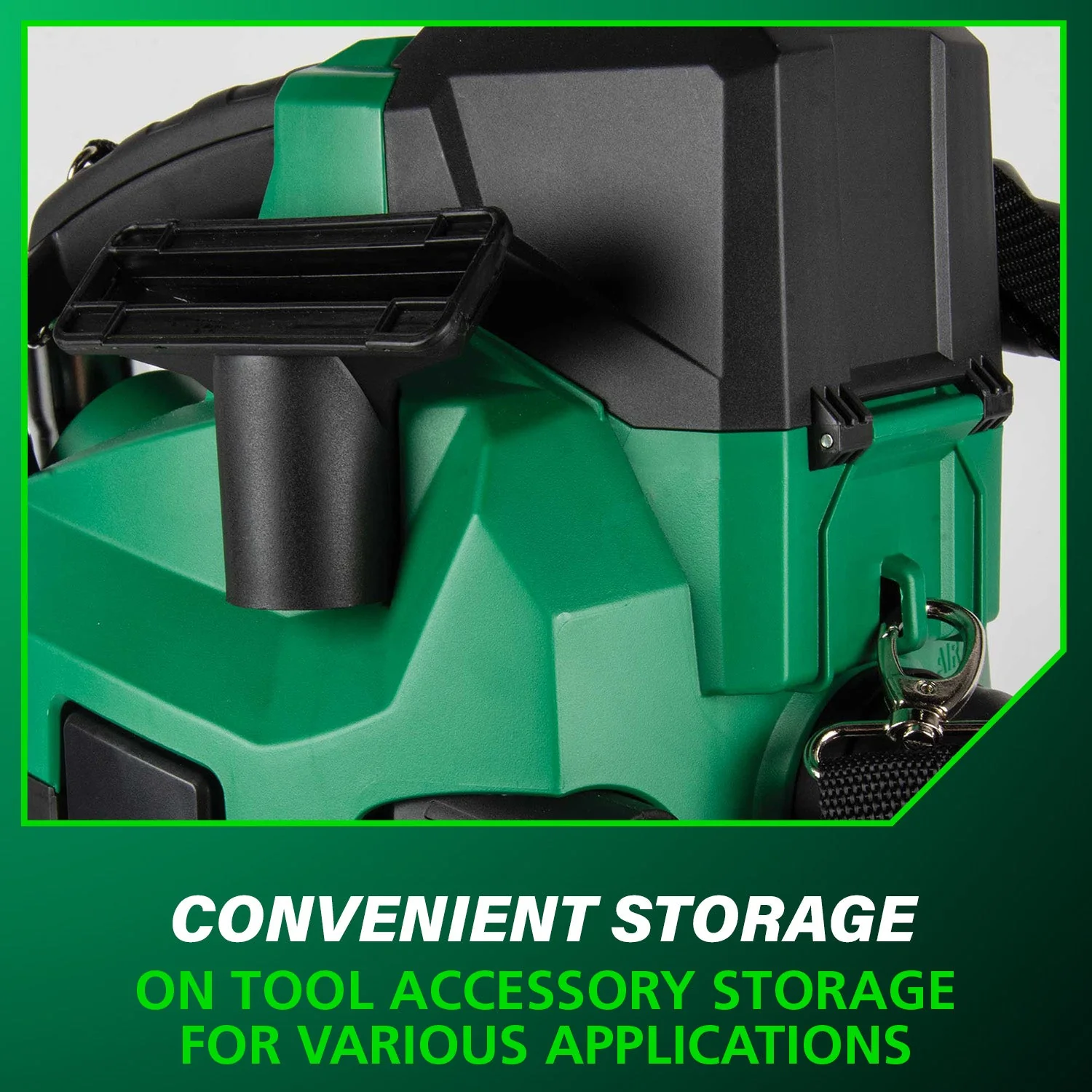 metabo HPT RP18DAQ4M 18V MultiVolt™ Cordless 1.6 Gallon Wet/Dry HEPA Vacuum (Tool Body Only) - Image 9