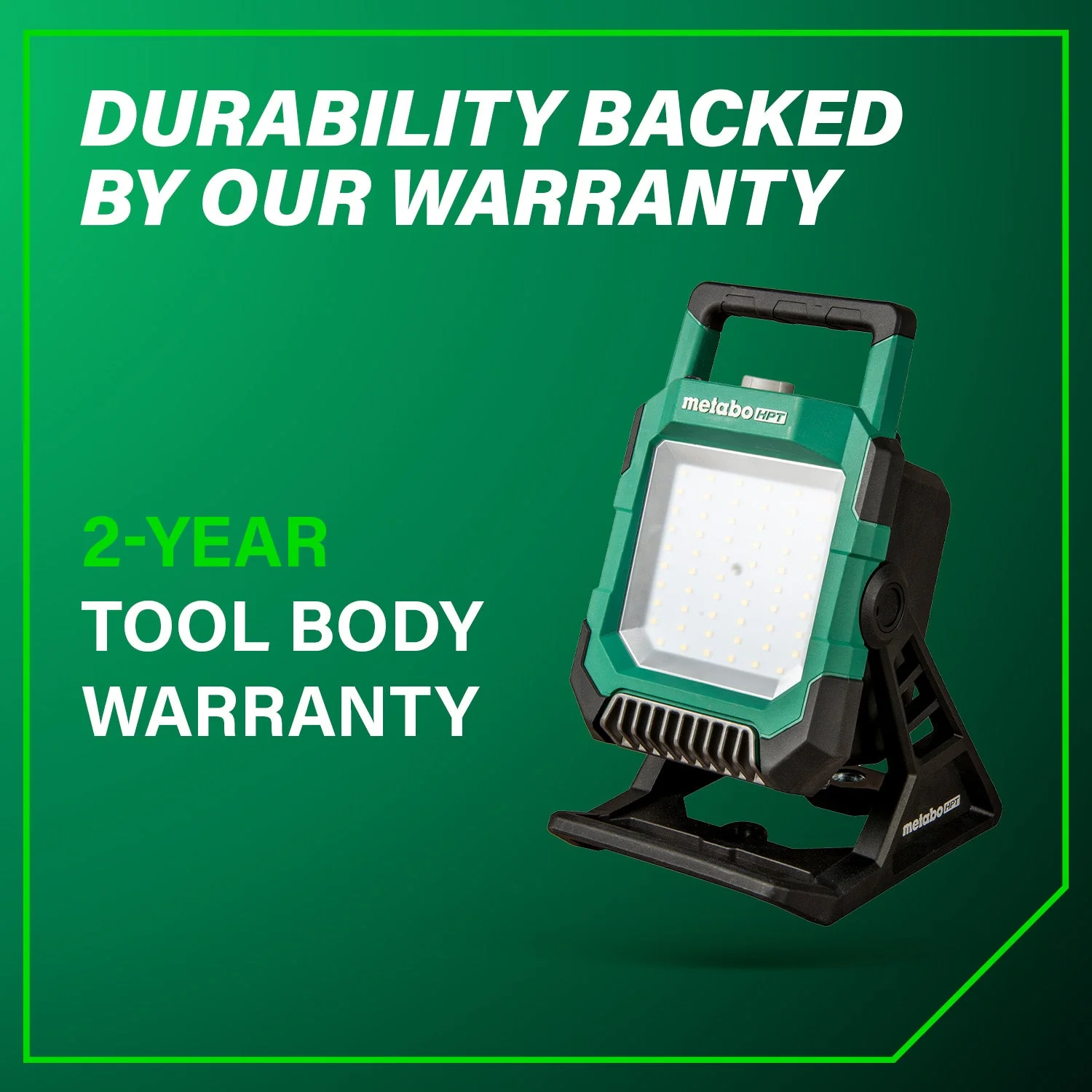 metabo HPT UB18DCQ4M 18V MultiVolt Cordless 4,000 Lumen LED Work Light (Tool Body Only) - Image 9