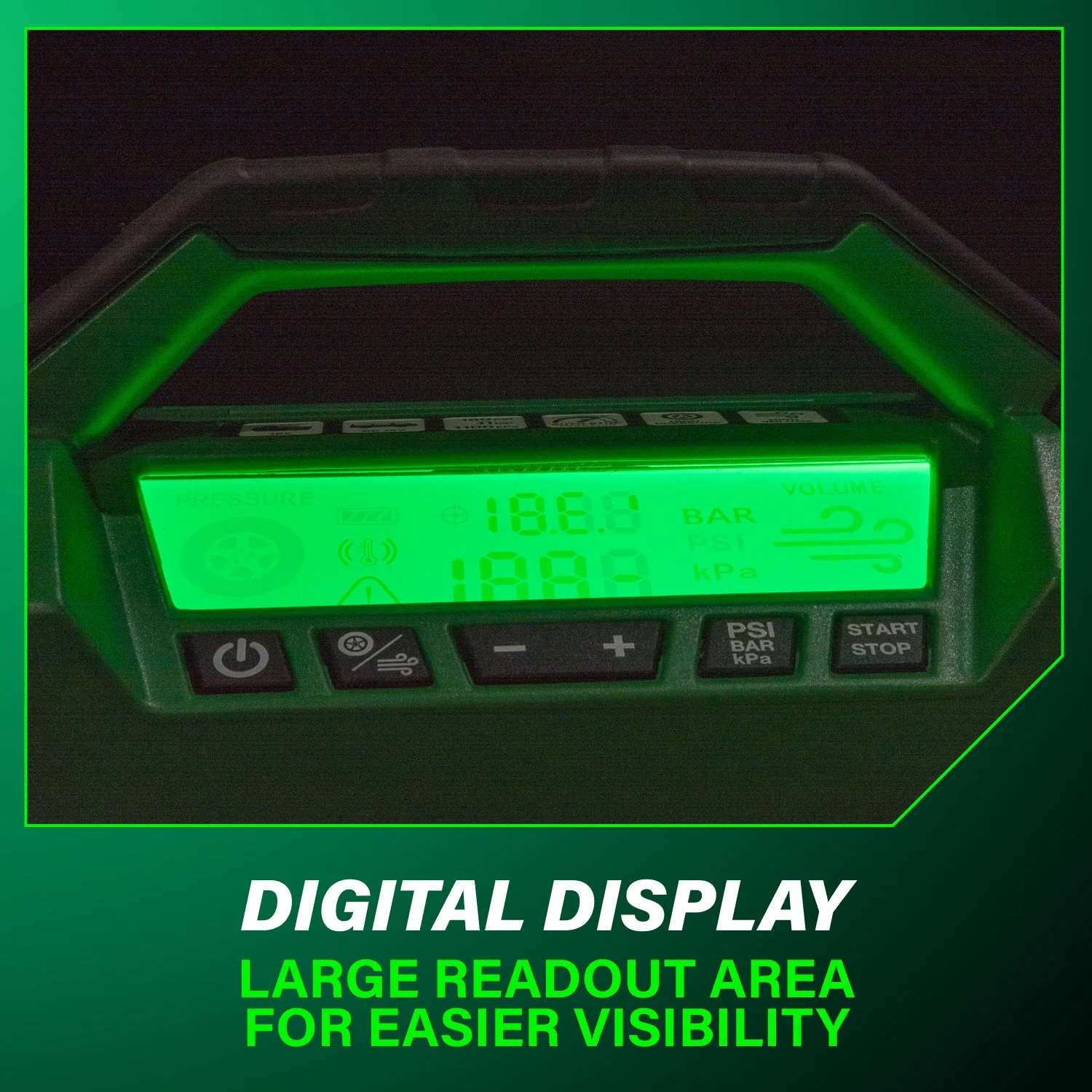 metabo HPT UP18DAQ4M 18V MultiVolt™ Cordless Dual Function Inflator (Tool Body Only) - Image 9